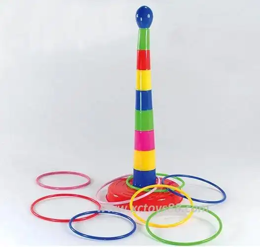 no.30945 亲子运动游戏 快乐套圈圈 层层叠互动儿童