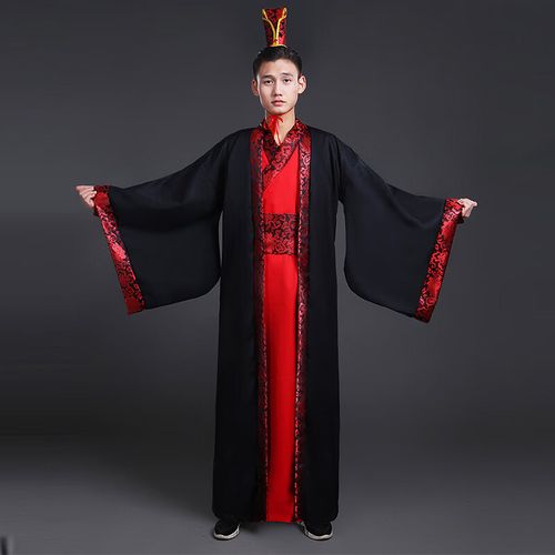 云蔷曹县汉服古装服装男 大氅服饰直锯汉代套装古代公子大臣侠客影视