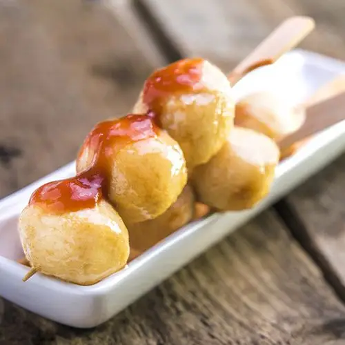 四海炸鱼丸 家庭装 超市装 冷冻鱼蛋 港式小吃 咖喱鱼蛋 170g/包