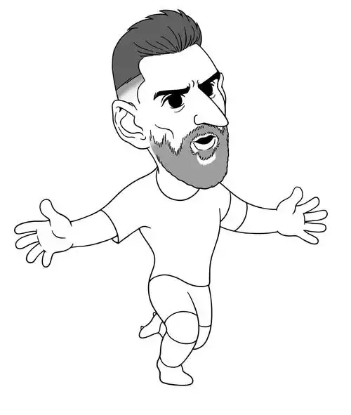 猜猜他是谁  #猜猜画的谁  #猜人物  #看图猜球星  #足球明星 #运动