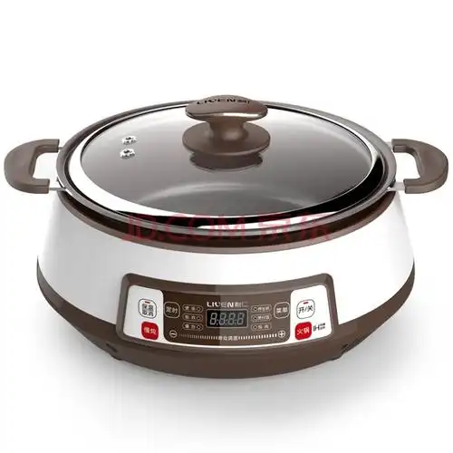 厨房小电 多用途锅 利仁(liven)电磁电火锅多功能家用分体电热锅hg