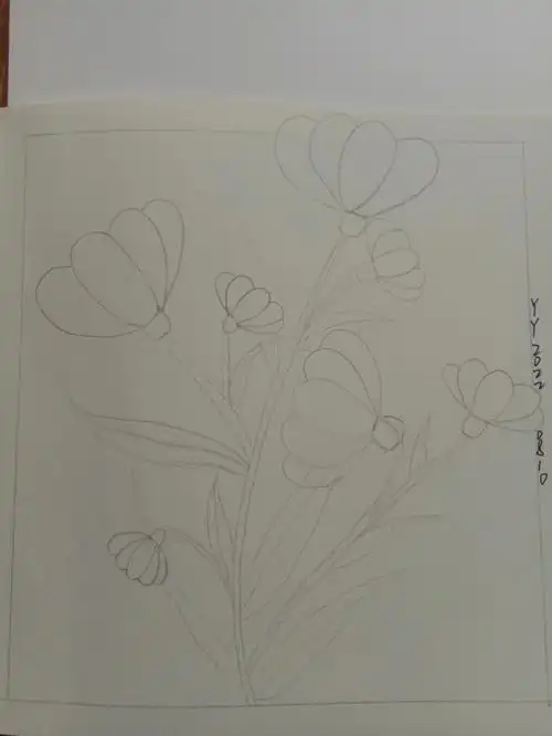 简简单单线描画