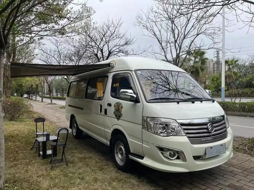 开着房车去旅行 #出发吧房车 金旅海狮b型房车 原厂房车手 - 抖音