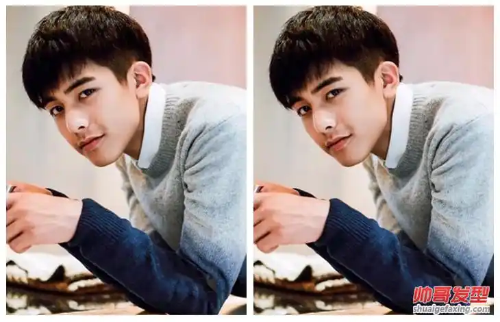 男生锅盖头发型图片十五六岁男学生可爱锅盖头发型