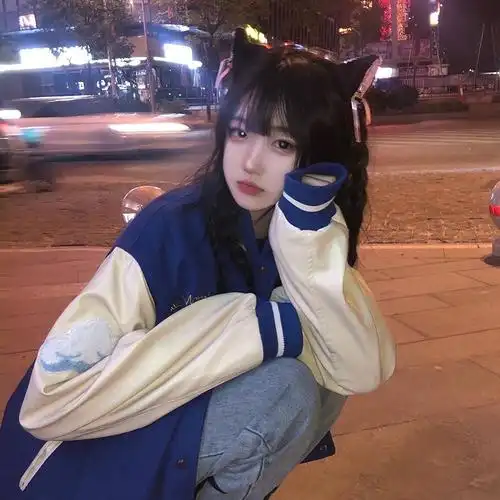 丧萌妹子可爱甜美头像