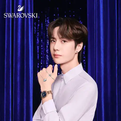 【王一博同款】施华洛世奇 crystalline 现代瑰丽 手表腕表