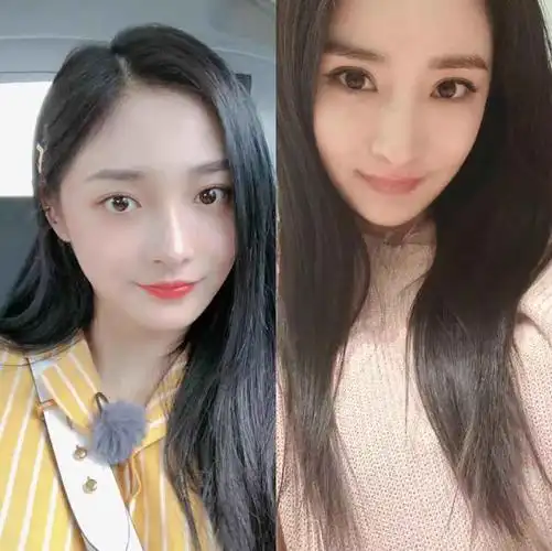 杨幂粉裙出席活动撩头发撞脸周洁琼温柔大方让人心动