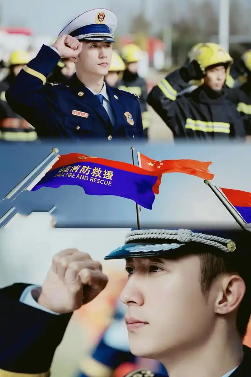 他从火光中走来/黄景瑜 壁纸05 看29岁的黄景瑜,完美演绎29岁的林