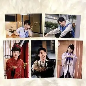 德云社郭麒麟亲笔签名照时尚周边毕业礼 保真非印刷 大林子签名照