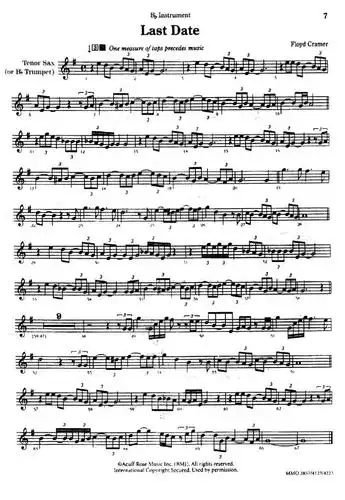 mkj time萨克斯谱子