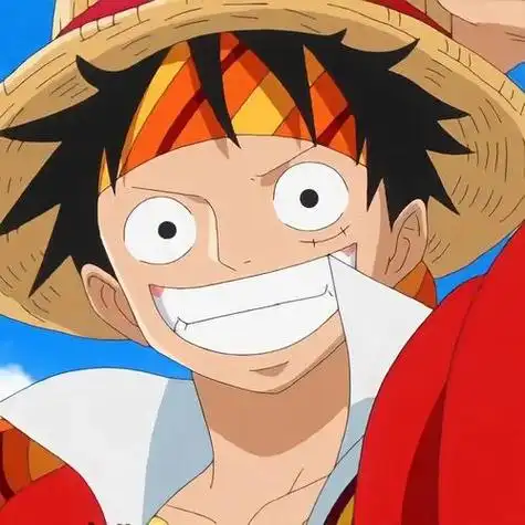 帅与可爱集一身海贼王路飞头像