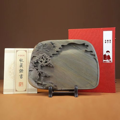 張小鳳端溪孤品手工砚台非物质文化遗产肇庆端砚文房四宝书法用品送礼