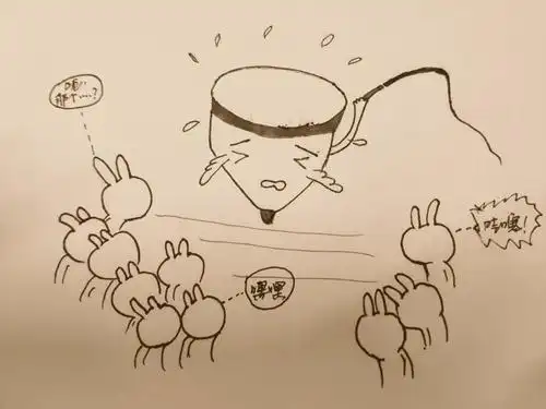 用鞭子抽的陀螺简笔画