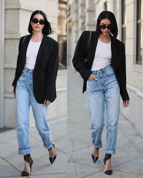 原创牛仔裤穿不出时髦感pick这几种穿法玩转四季也不out