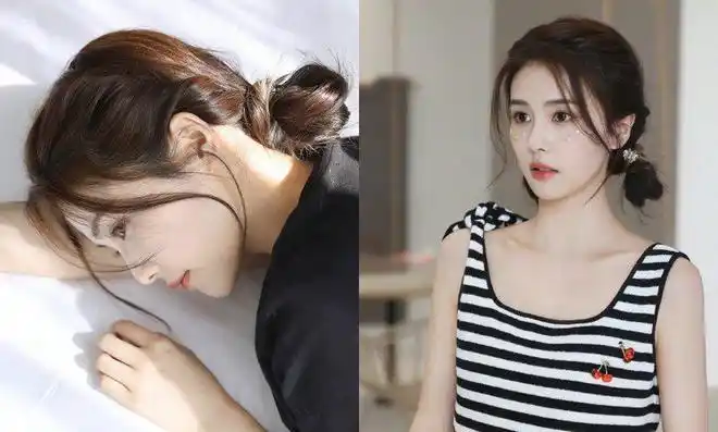 想提升少女感怎么能少仙女风编发白鹿减龄热巴这款发量增倍