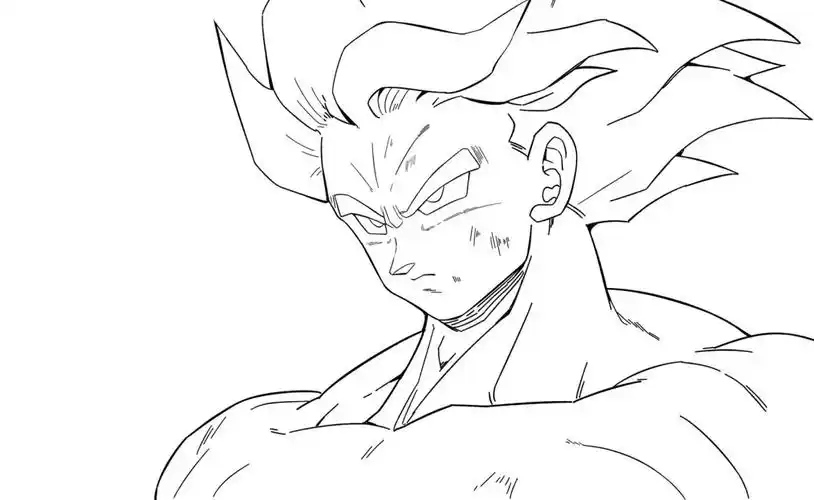 板绘  #龙珠  #超级赛亚人