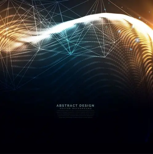 14款高科技现代感的线条背景纹理ai源文件下载ai