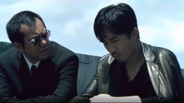 无间道 梁朝伟牺牲片段