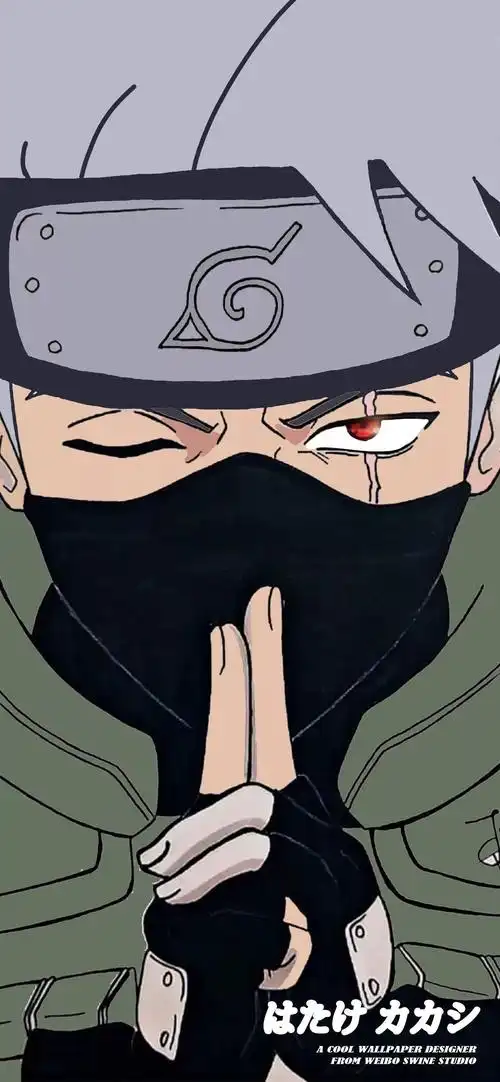 火影忍者卡卡西手机壁纸.