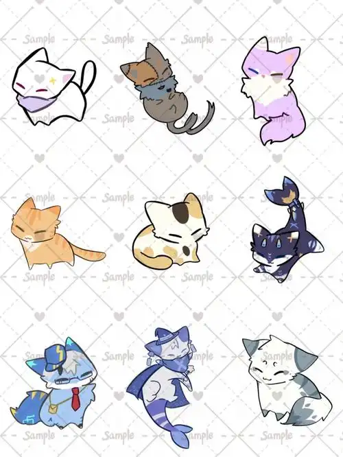 无偿要画不完了,这种5r一张不浮,兽or动物都可.