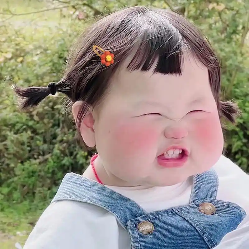 女生头像第二期(本期都是胖脸萌娃女生头像) 女生头像第二期(本期都是