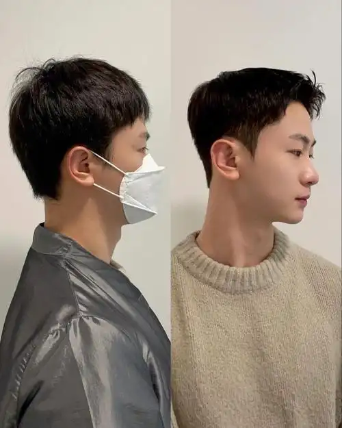 男生发型360度改变前后满满的细节