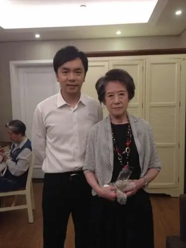 李梓老师长孙任重分别和刘广宁,曹雷,曹景行的合影