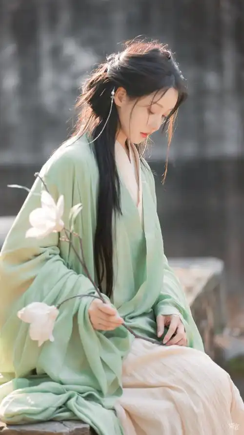 姜贞羽古风写真