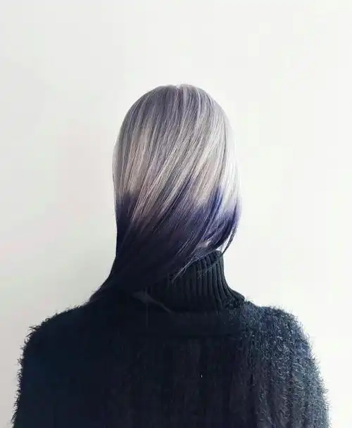 爆顶染,双色染721593