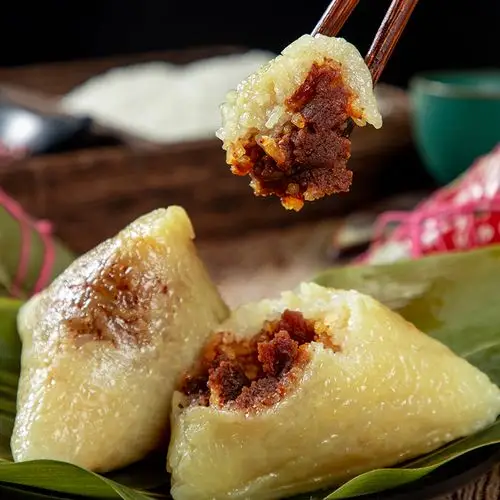 楚之粽子蛋黄大肉肉粽手工新鲜豆沙蜜枣甜粽粽子