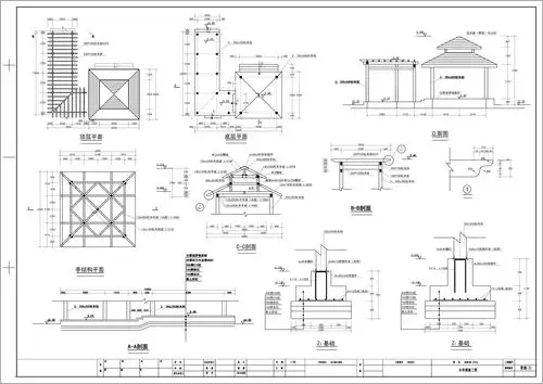20套公园景观设计施工图cad,一定有你需要的!