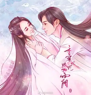 是费尽心思啊~~ 简单画了一张香蜜的壁纸,送给大家做头像或壁纸用哦