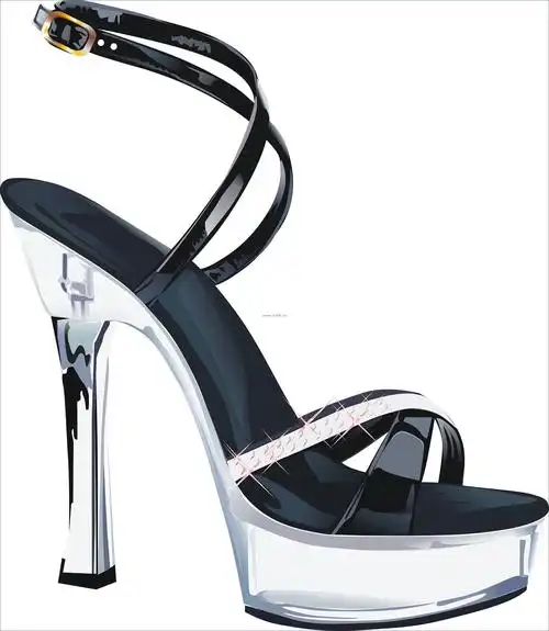 鞋子设计手稿图-鞋子款式效果图-cfw服装设计