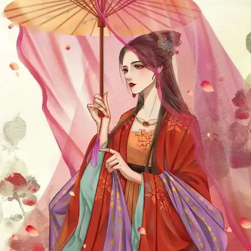 可爱图片优美古风?