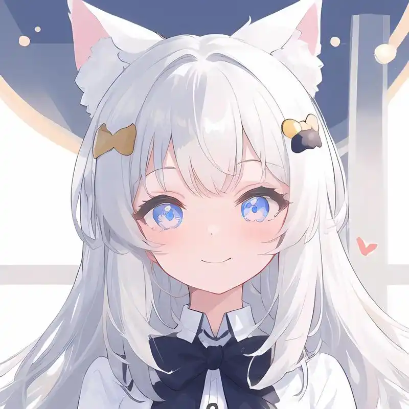 软萌猫耳小甜心丨女生头像