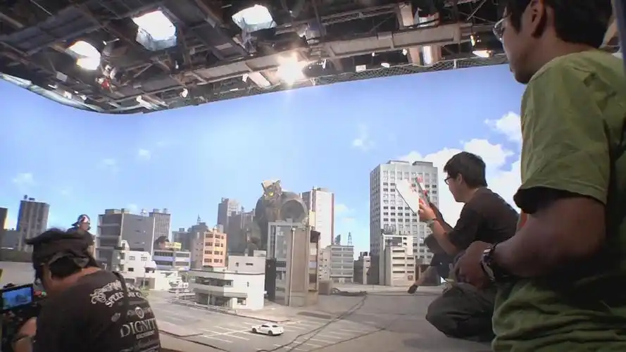 艾克斯奥特曼拍摄背后的特摄技法上19话幕后花絮