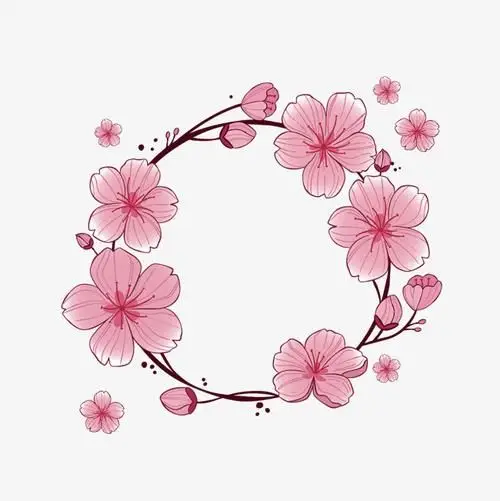 桃花动漫图片_素材_巧艺网