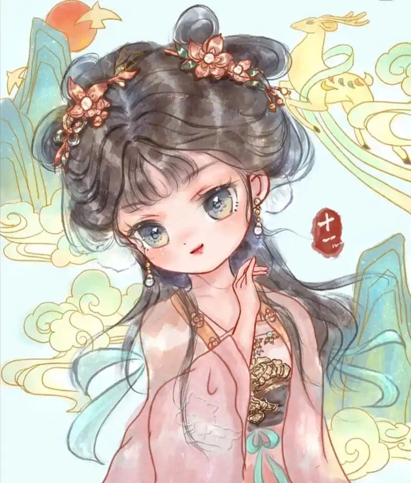 古风头像%十二星座!