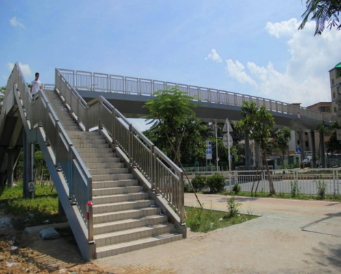 哈尔滨人行道天桥图片4