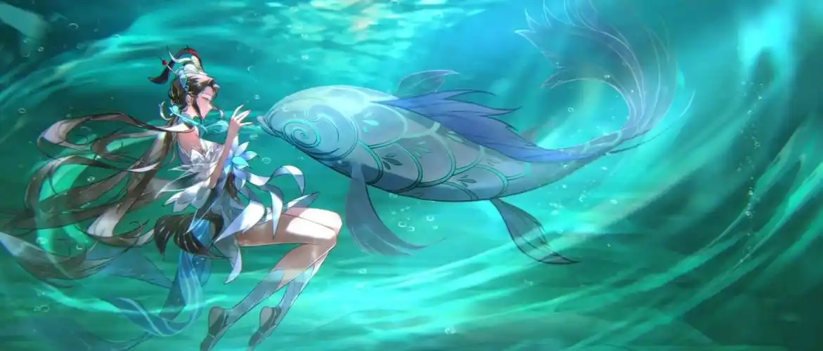 王者荣耀大乔白鹤梁神女高清壁纸:大乔白鹤梁神女皮肤预告片视频[多图