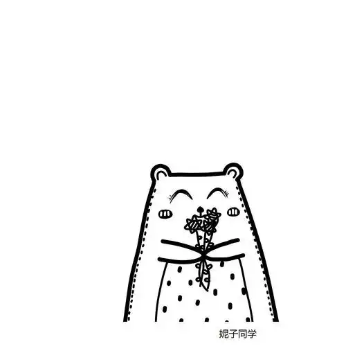 黑白线条随画|插画|新锐潮流插画|妮纸同学_原创作品-站酷zcool