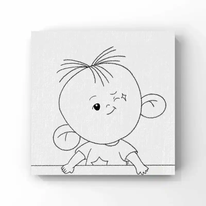 大耳朵图图简笔画.#简笔画 #手绘 #一学就会系列 #跟着抖 - 抖音