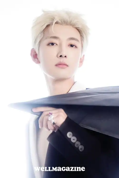 刘昱晗晒今日份金修图##刘昱晗金发造型