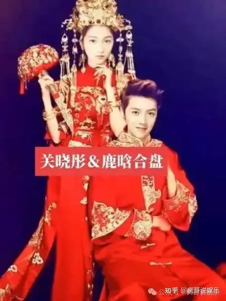 鹿晗关晓彤官宣喜讯恭喜孩子的瓜