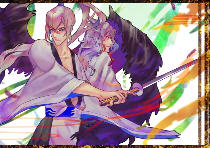 动漫同人双人cp图(非商用,用于b站投稿封面)