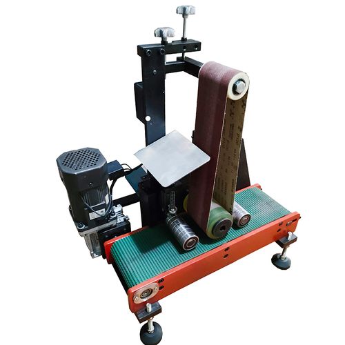 台式平面抛光机砂带拉丝木材竹子金属抛光打磨抛光机