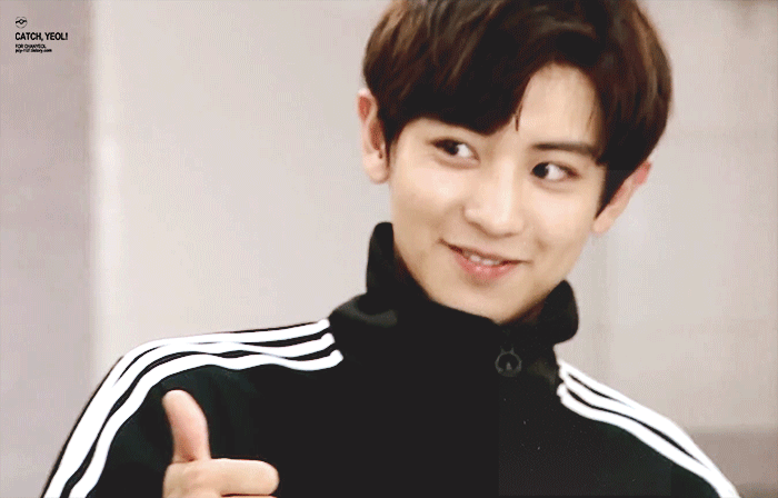 exo朴灿烈动态图片