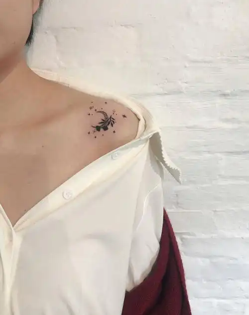 小清新纹身图片