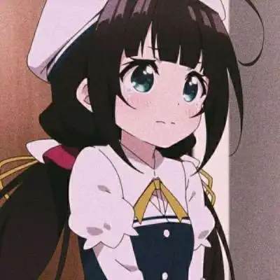 高清呆呆萌萌的动漫女生头像卡通图片