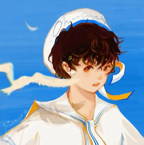 插画  #原创  #头像  #寻找小红书绘画大神  #水手服  #周深  #绘画